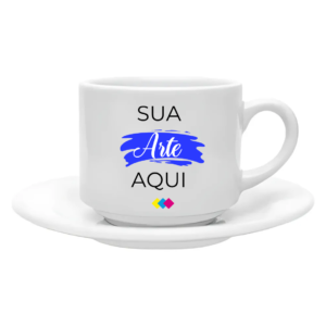 xicara com pires